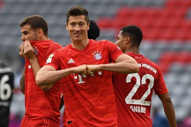 Bayern Munich striker Robert Lewandowski